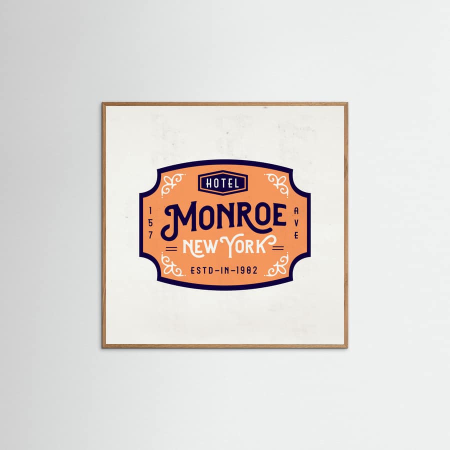 Poster Monroe Hotel New York