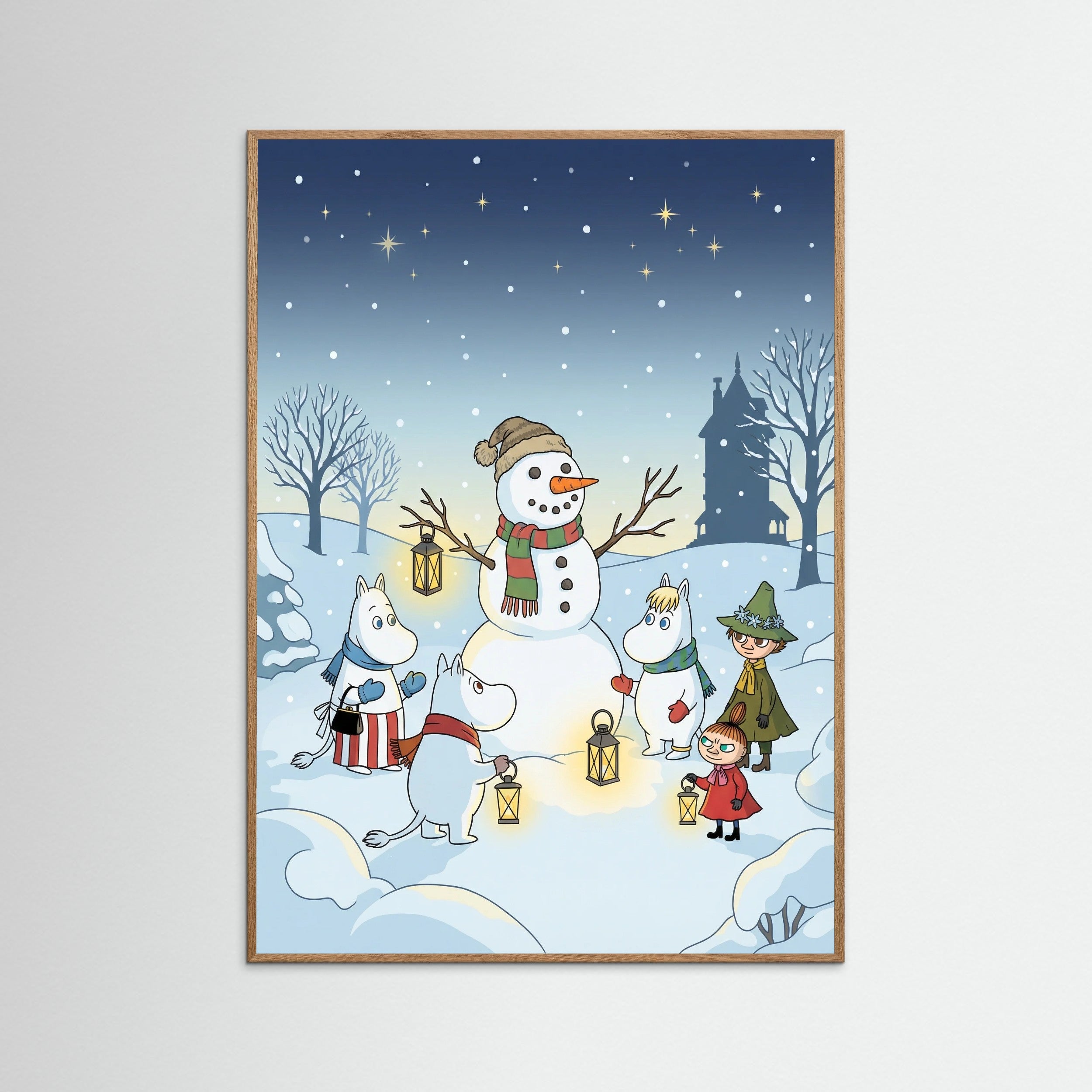 Oak Nature Moomin Christmas Night