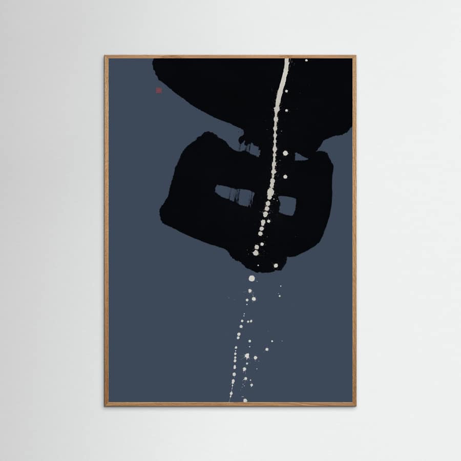Moonlit Diving Poster