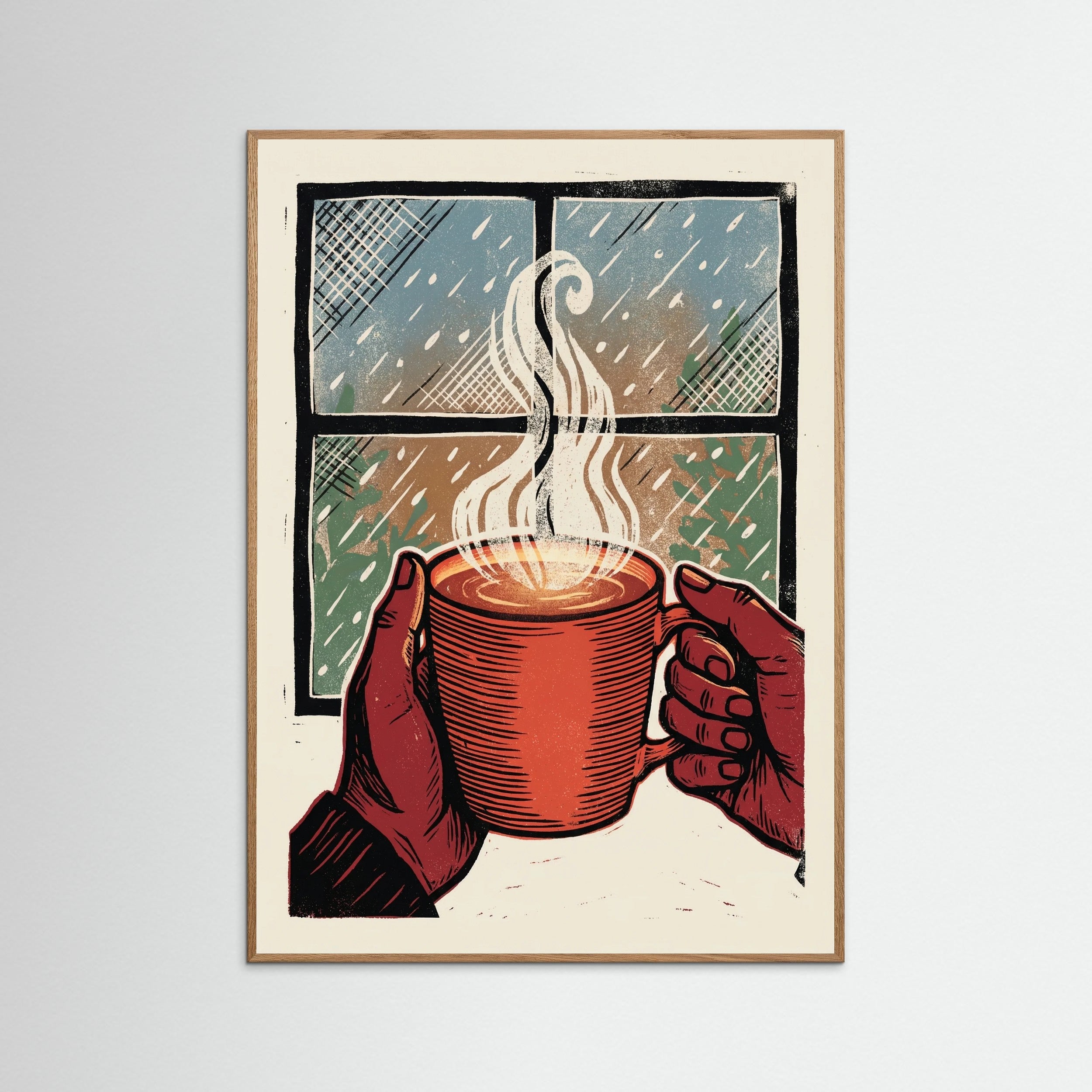 Oak Nature Morning Coffee Ritual