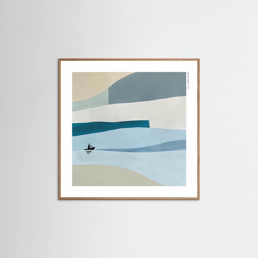 Poster Morning Kayak