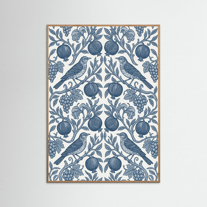 Oak Nature Morrisian Bloom Blue
