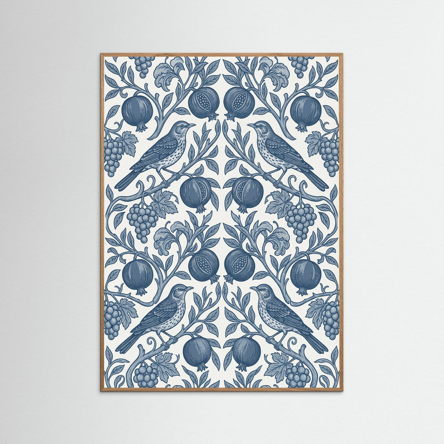 Morrisian Bloom Blue