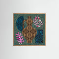 Oak Nature Mosaic Bohemian Composition Poster