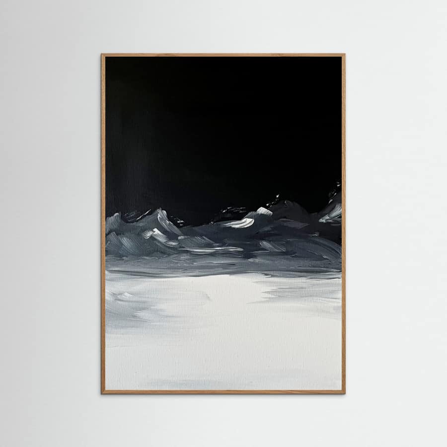 Mountains Poster – poster and art print