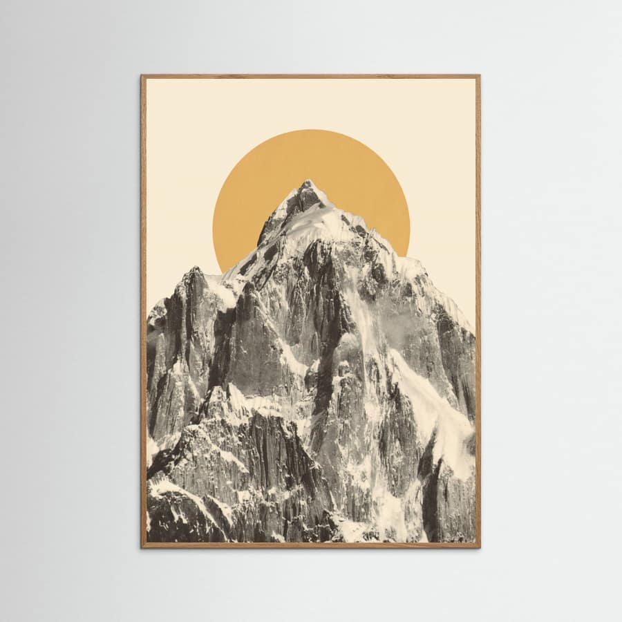 Mountainscape Poster – poster and art print