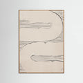 Mud Texture 11 Beige Poster – plakat og kunsttryk