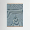 Affiche Mud Texture 15 Blue – affiche et impression d’art