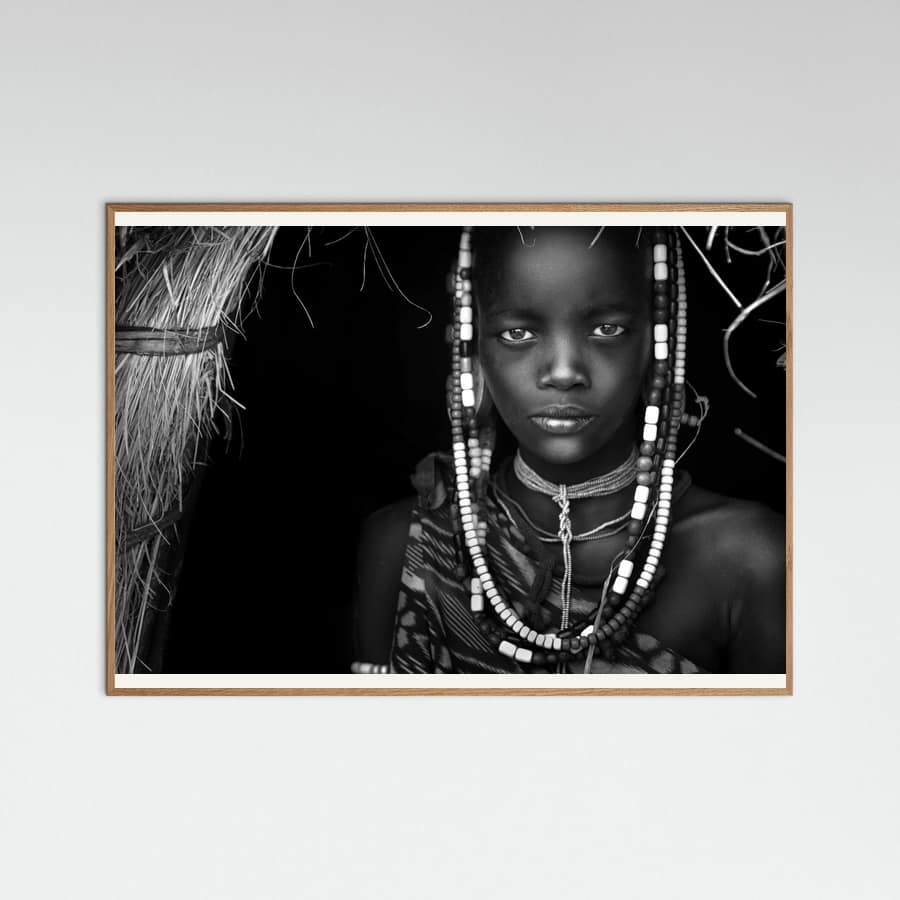 Mursi Girl Poster