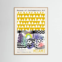 Oak Nature Museum of Contemporary Art Miami Poster