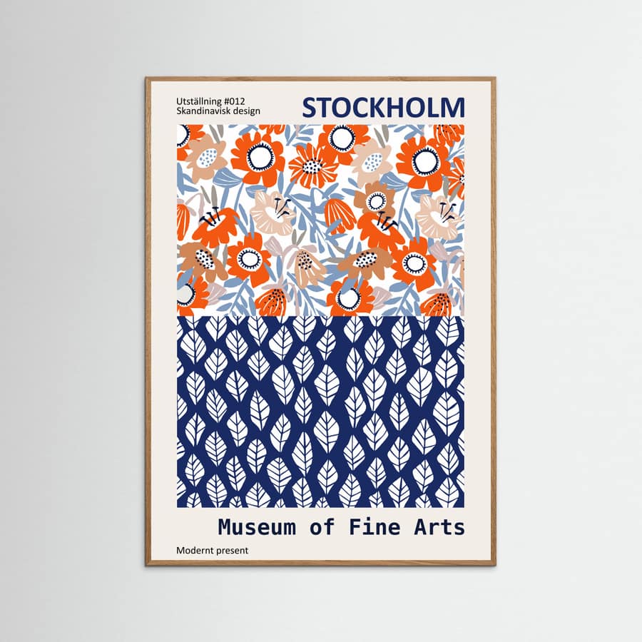 Museum of Fine Arts Stockholm Poster