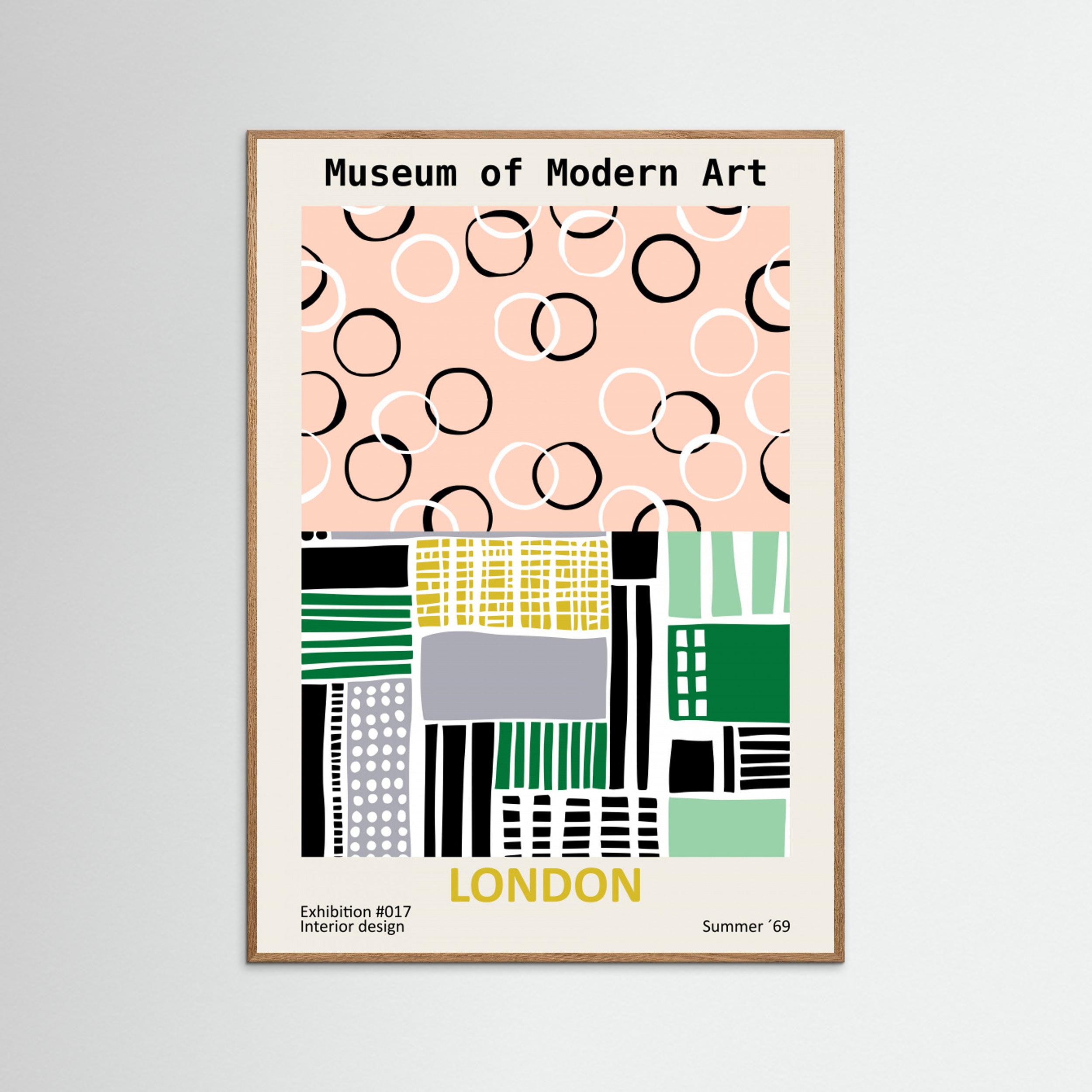 Oak Nature Museum of Modern Art London Poster