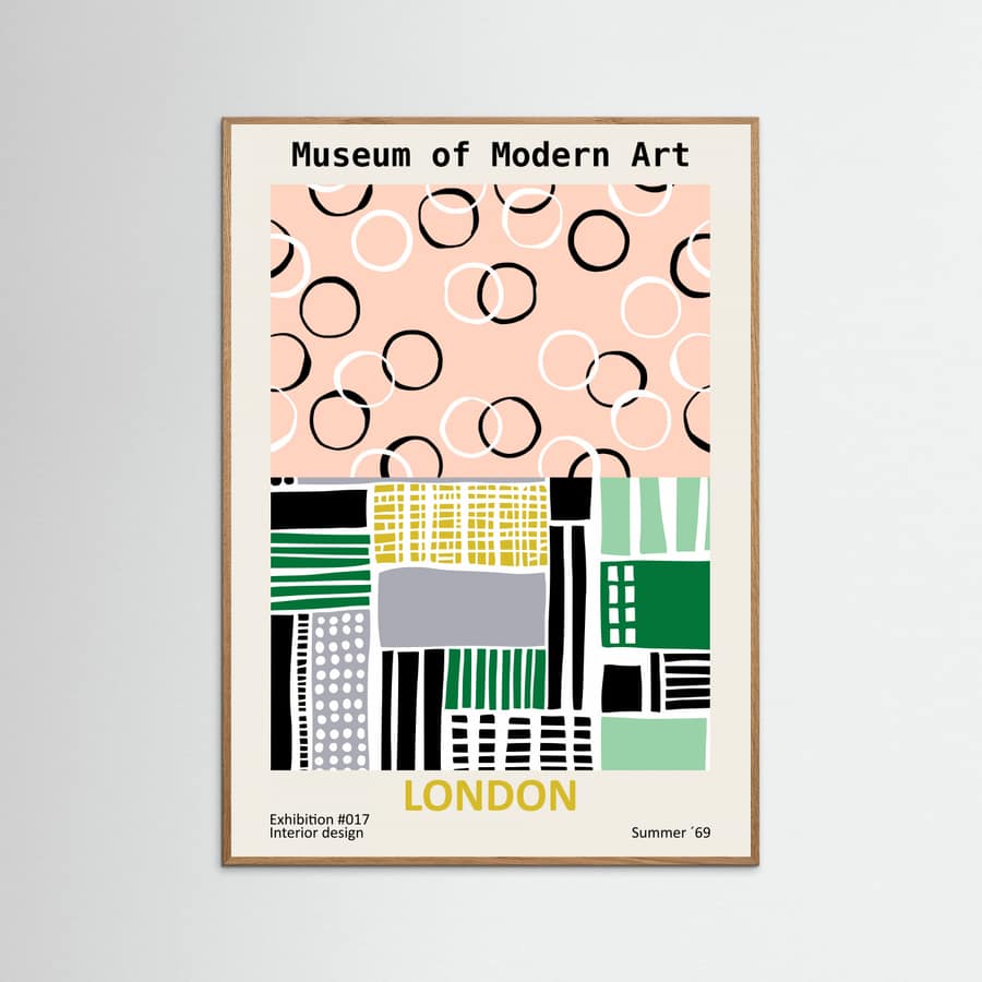 Museum of Modern Art London -juliste