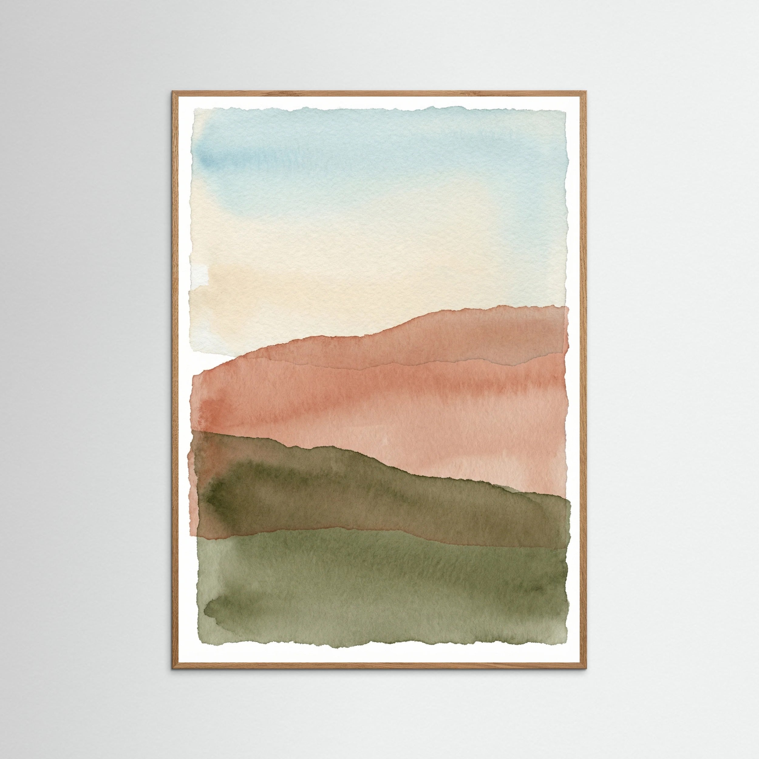 Oak Nature Muted Rhythms