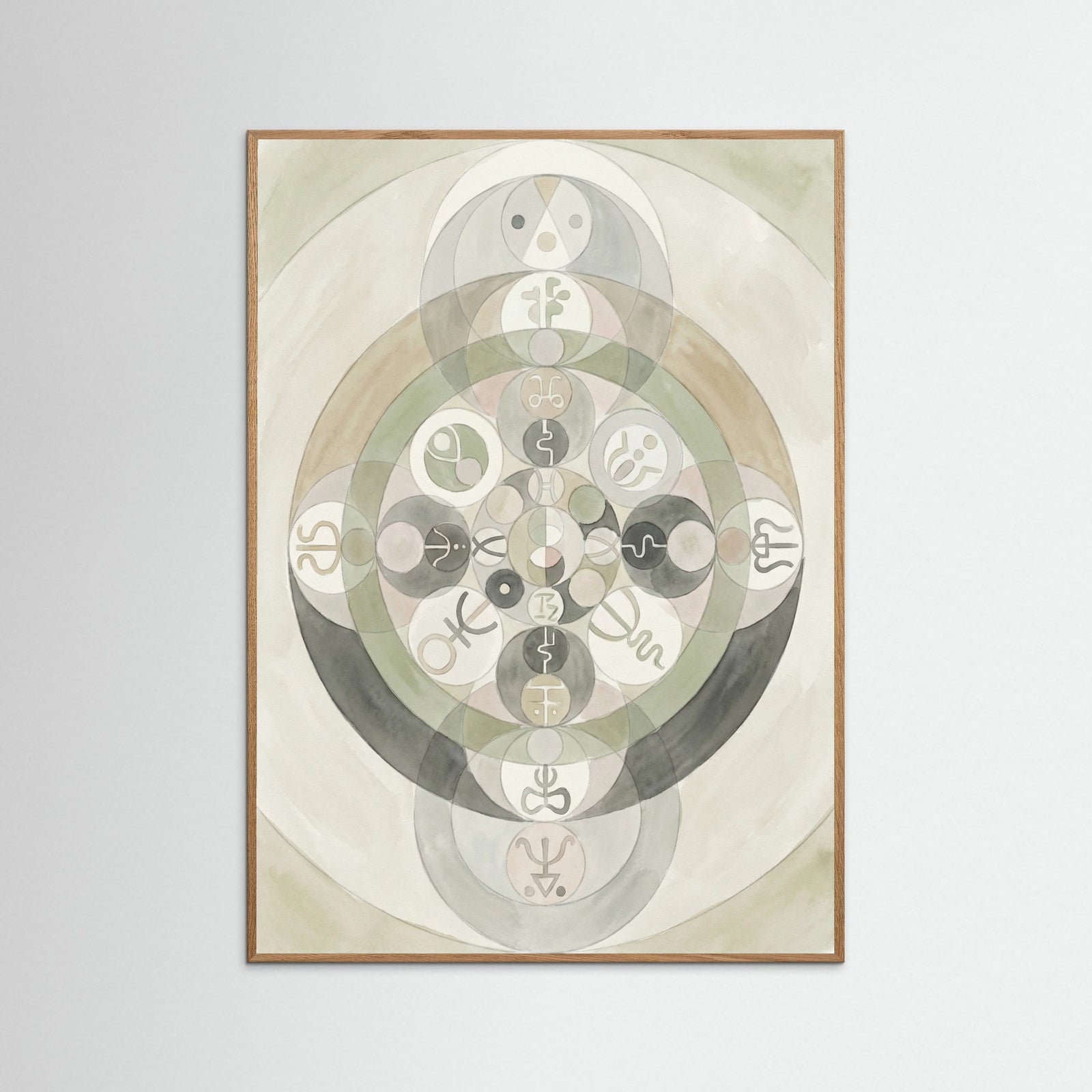 Oak Nature Mystic Geometric Harmony