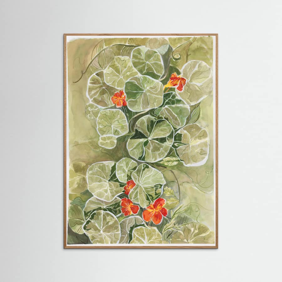 Affiche Nasturtium Tapestry