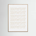 Plakat Neutral Howdy – plakat i druk artystyczny