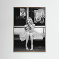 New Marilyn BW Poster – plakat og kunsttryk