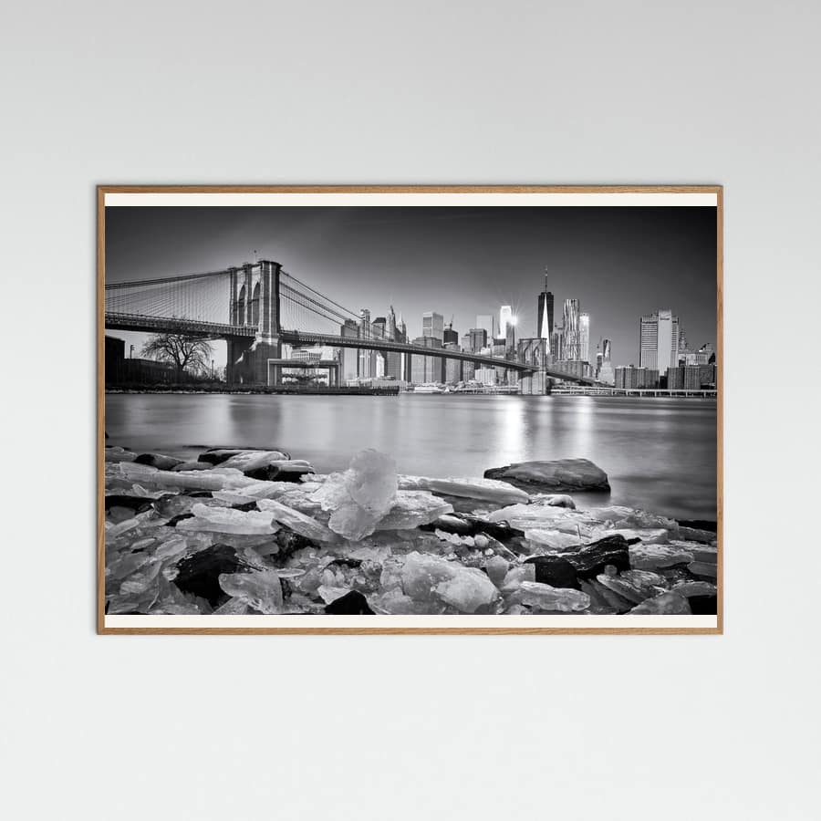 New York - Brooklyn Bridge Poster