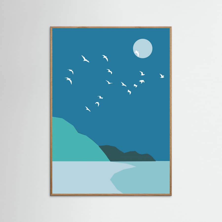 Night Flock Poster