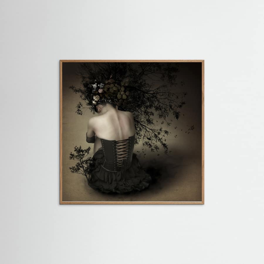 Night scented girl Poster