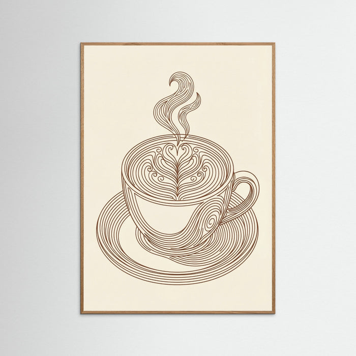 Noodle Flow – plakat og kunsttryk