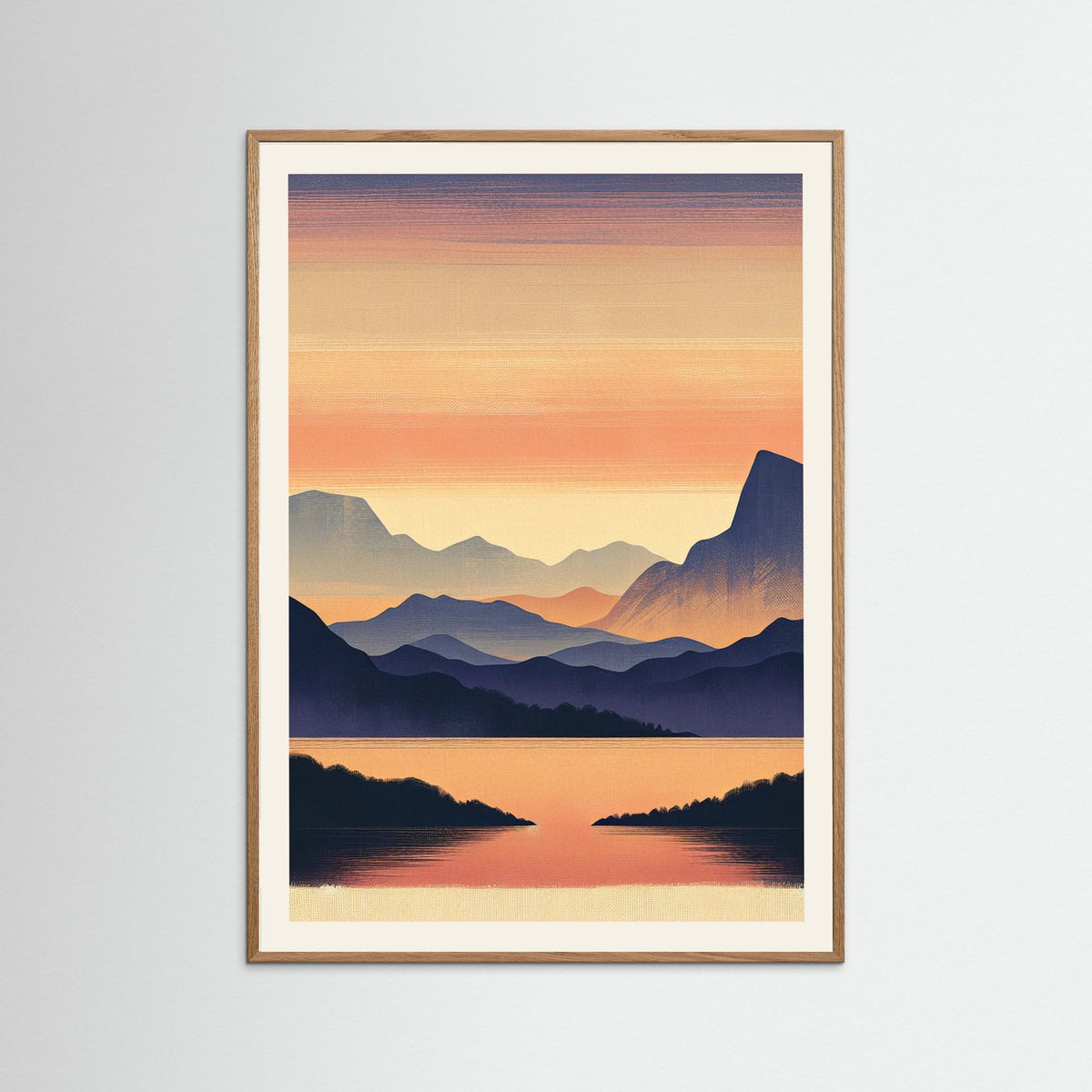 Oak Nature Nordic Sunset