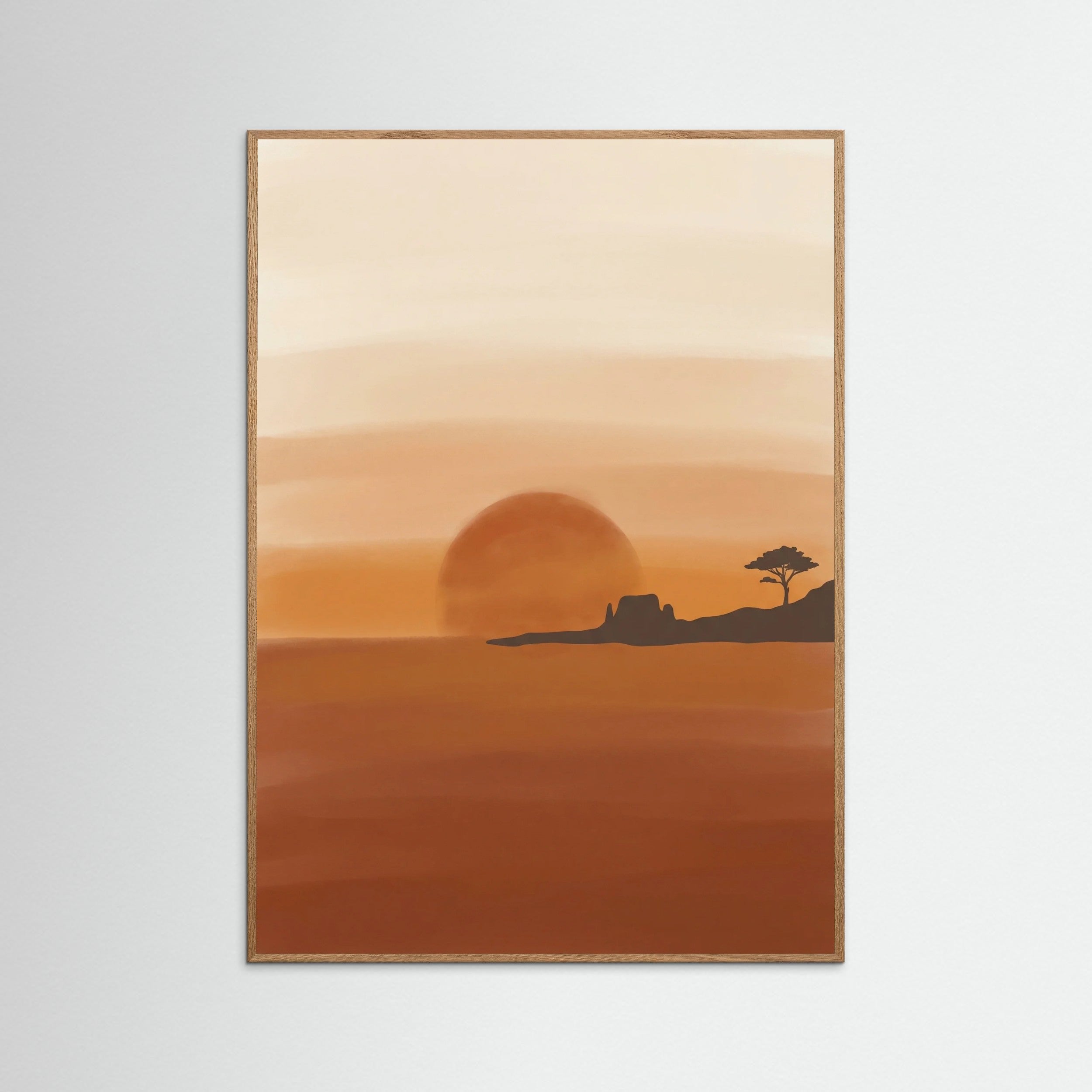 Oak Nature Ochre Horizon