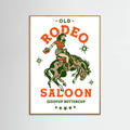 Oak Nature Old Rodeo Saloon Cowgirl: Giddyup Buttercup Poster