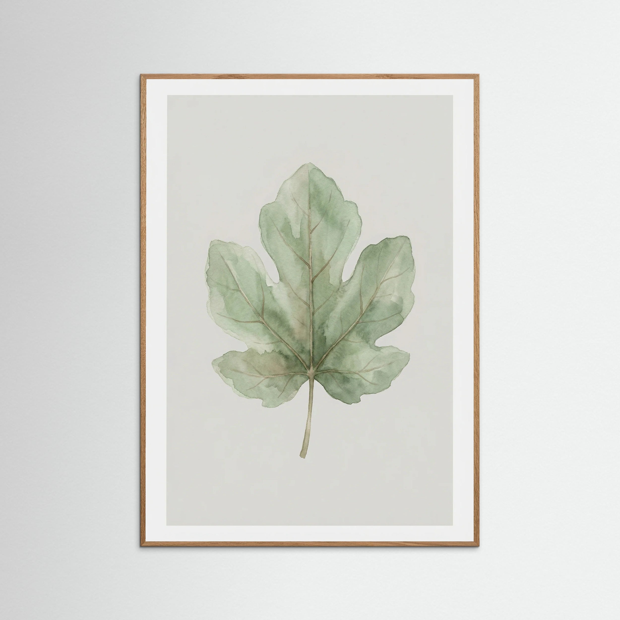 Oak Nature Olive Branch Study