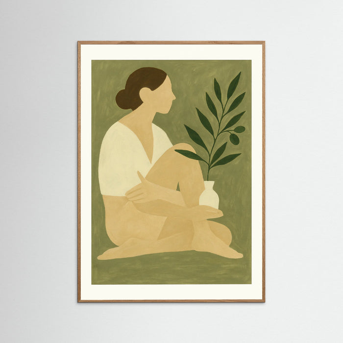 Oak Nature Olive Calm