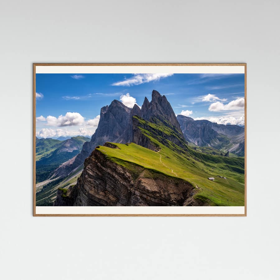 On the edge -juliste – juliste ja taidepainatus