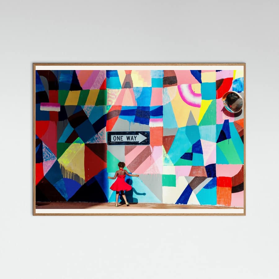 One way Poster – poster and art print