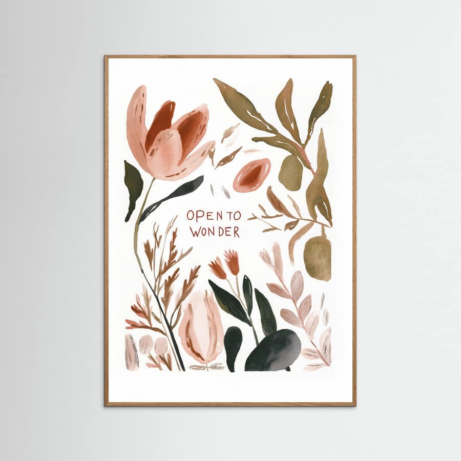 Opentowonderno2 Poster – plakat og kunsttryk
