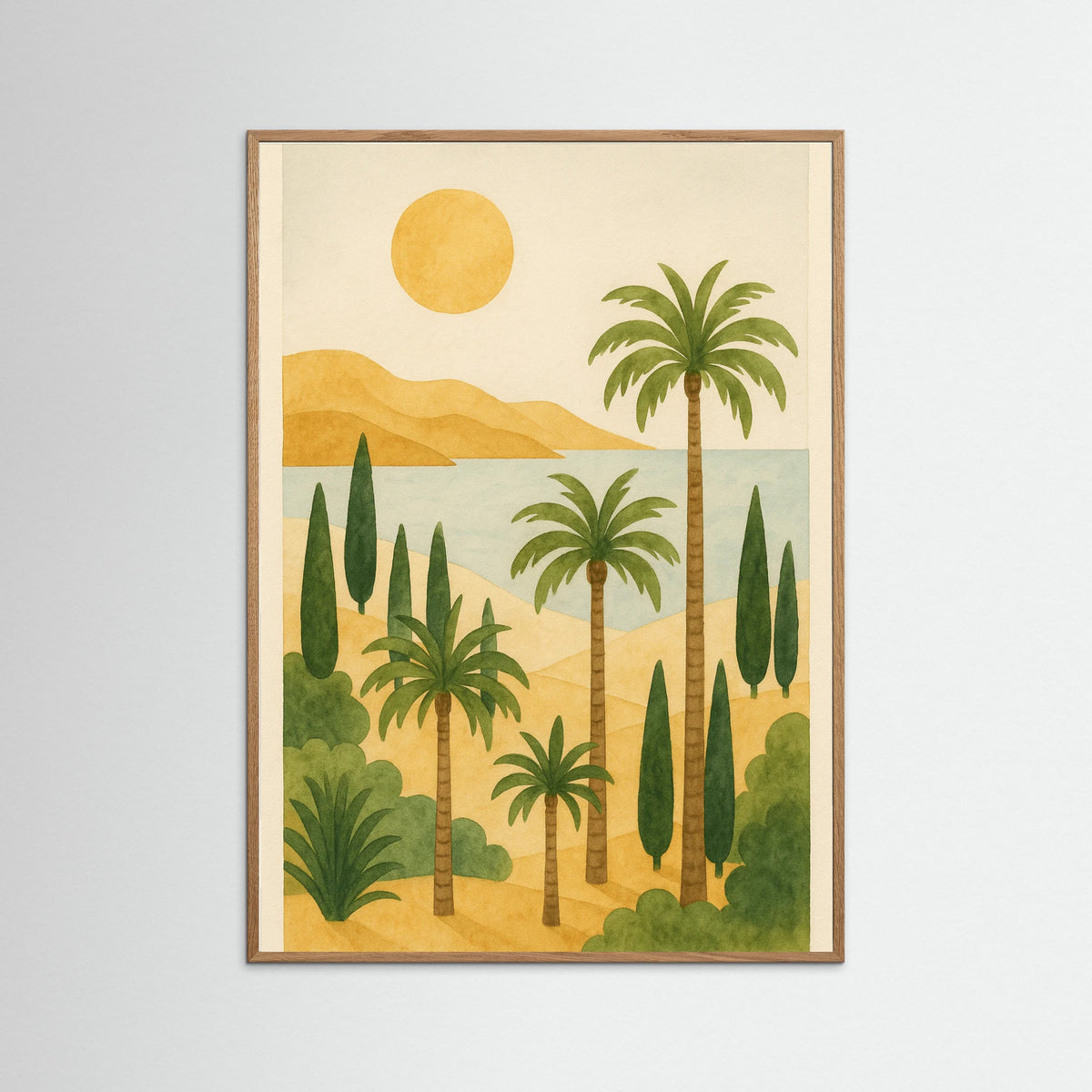 Oak Nature Orange Blooming Wonder