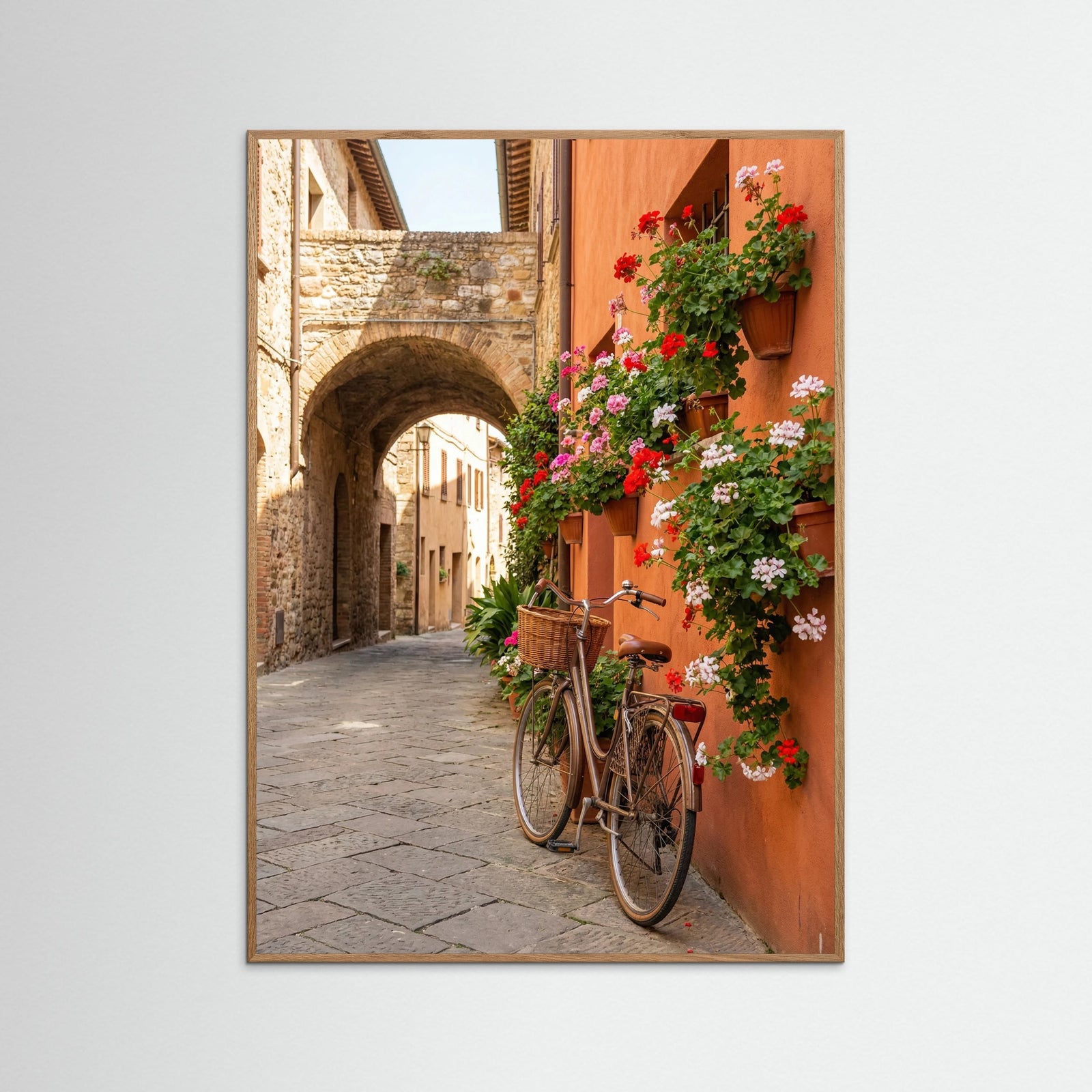 Oak Nature Orange Street Car