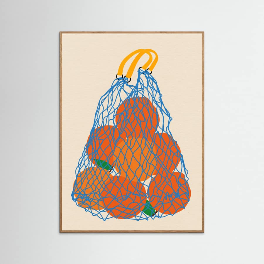 Póster Oranges In a Net Bag Update 24