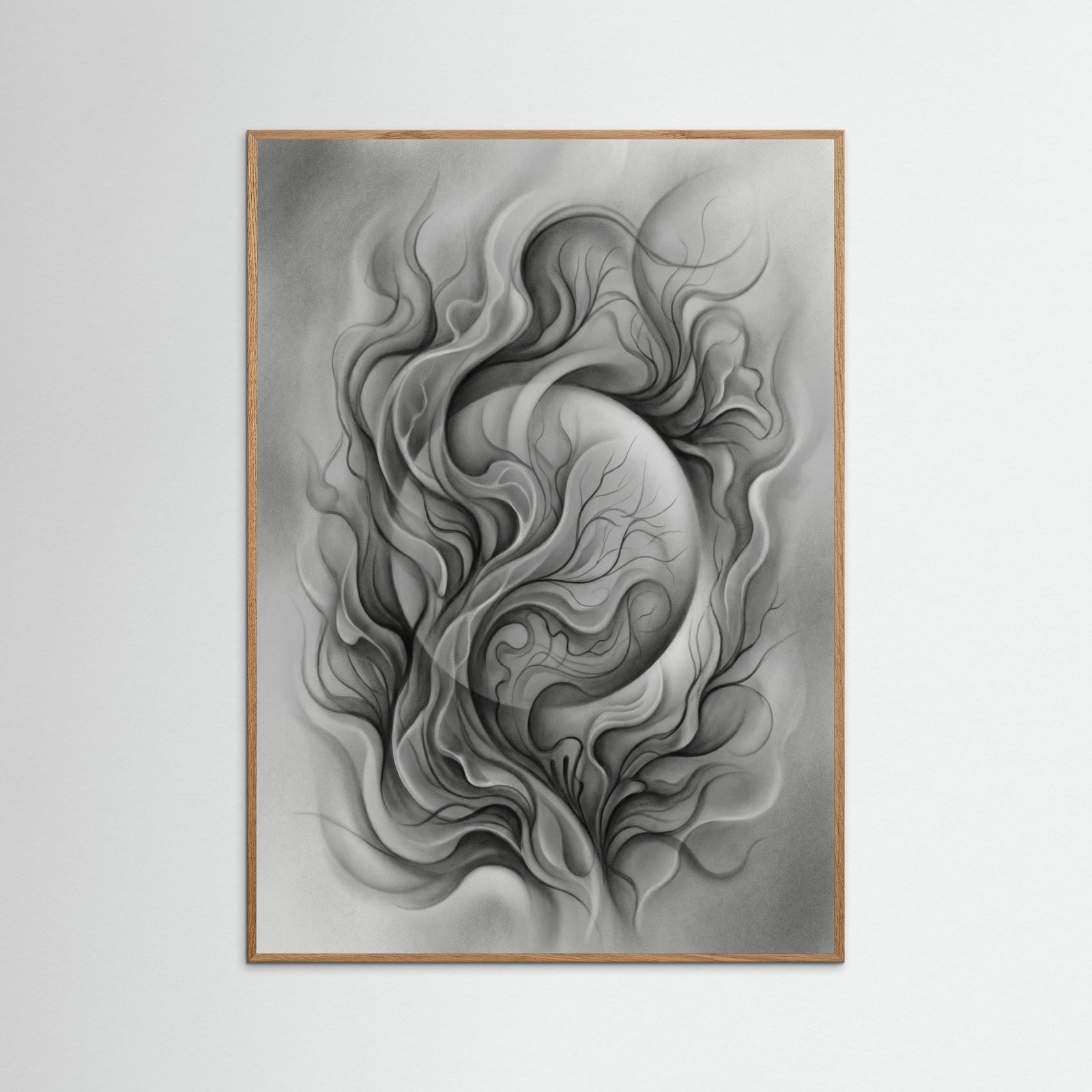 Oak Nature Organic Abstraction