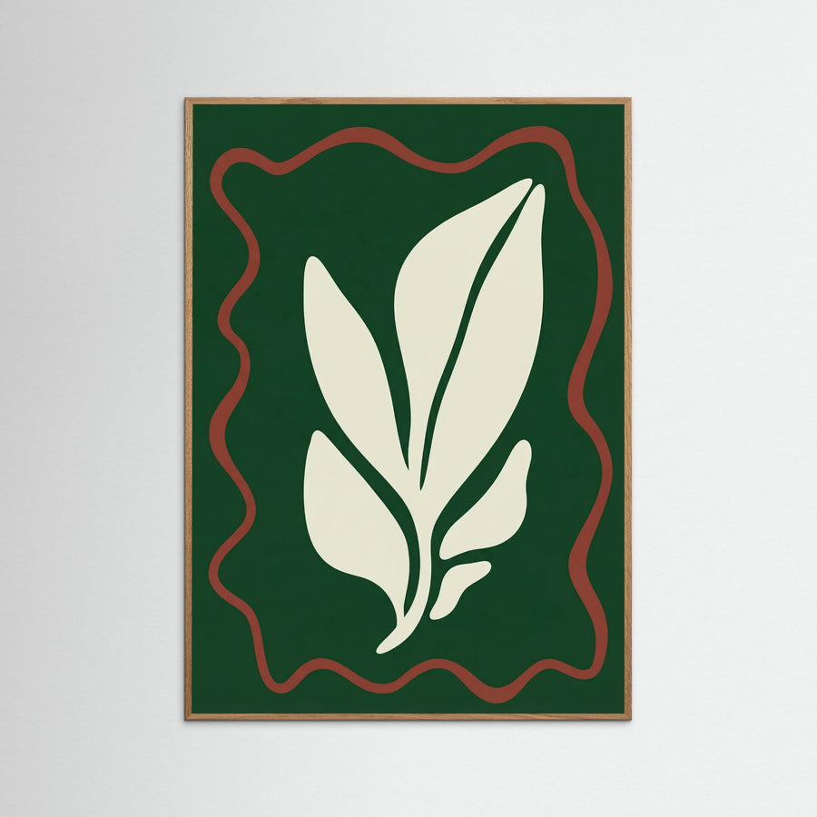 Organic Emerald Flow
