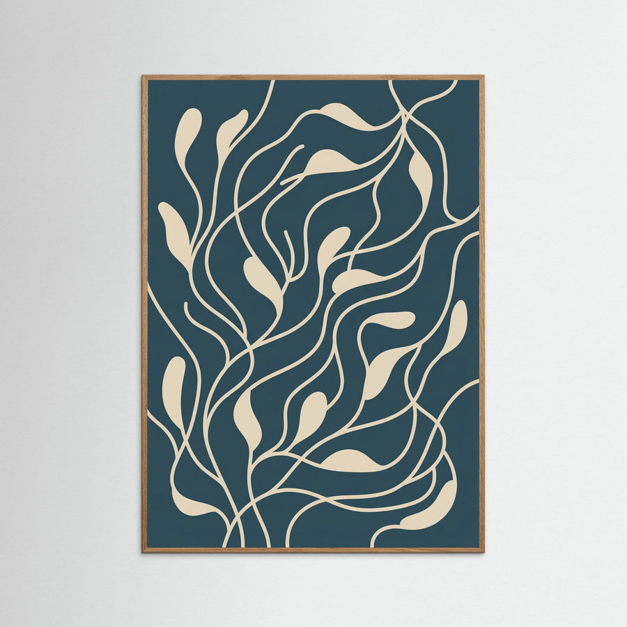 Organic Flow Blue