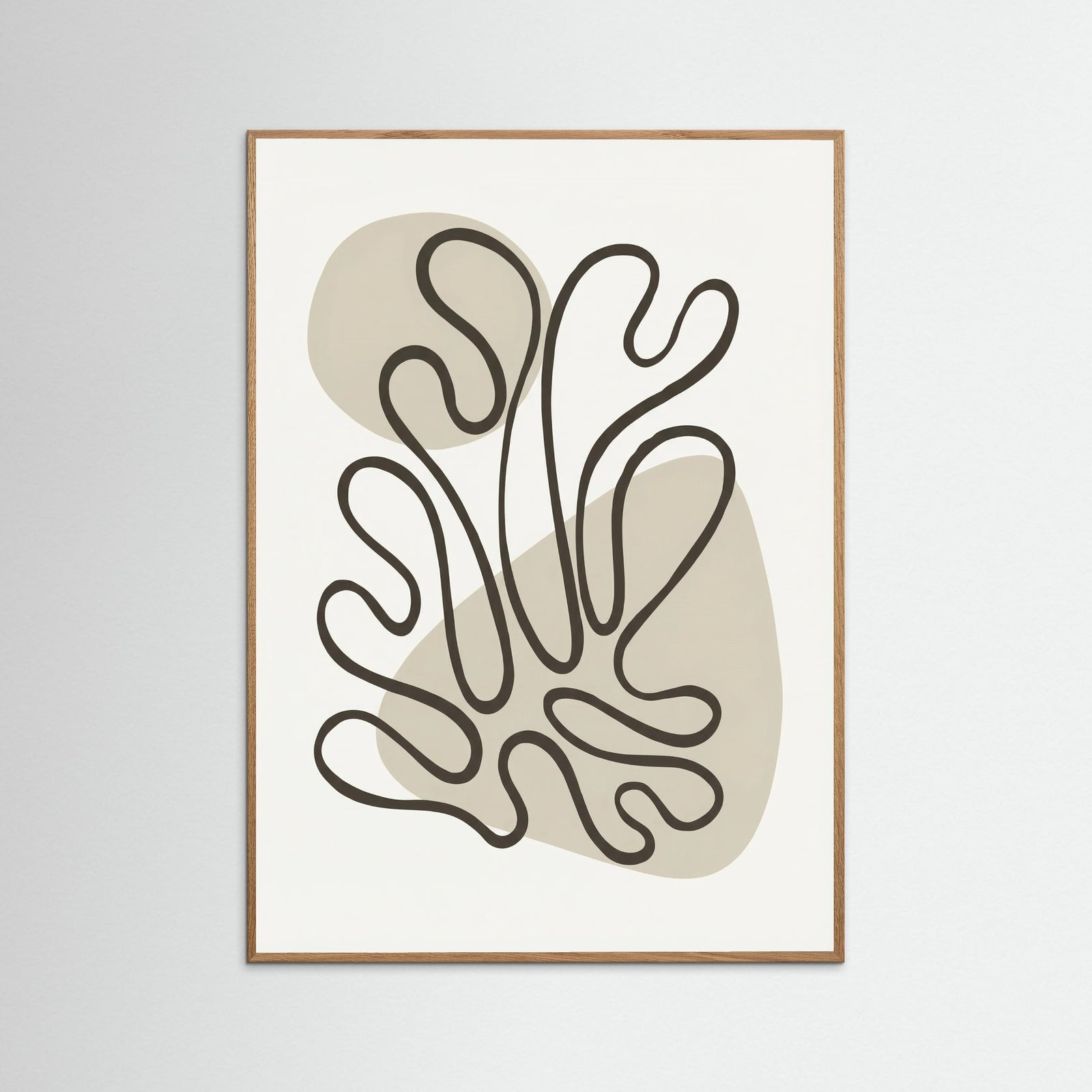 Oak Nature Organic Forms Abstract