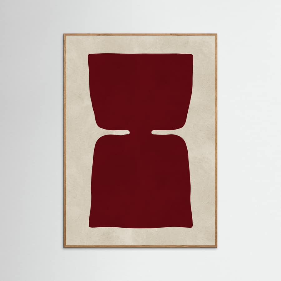 Organic and abstract 4 Poster