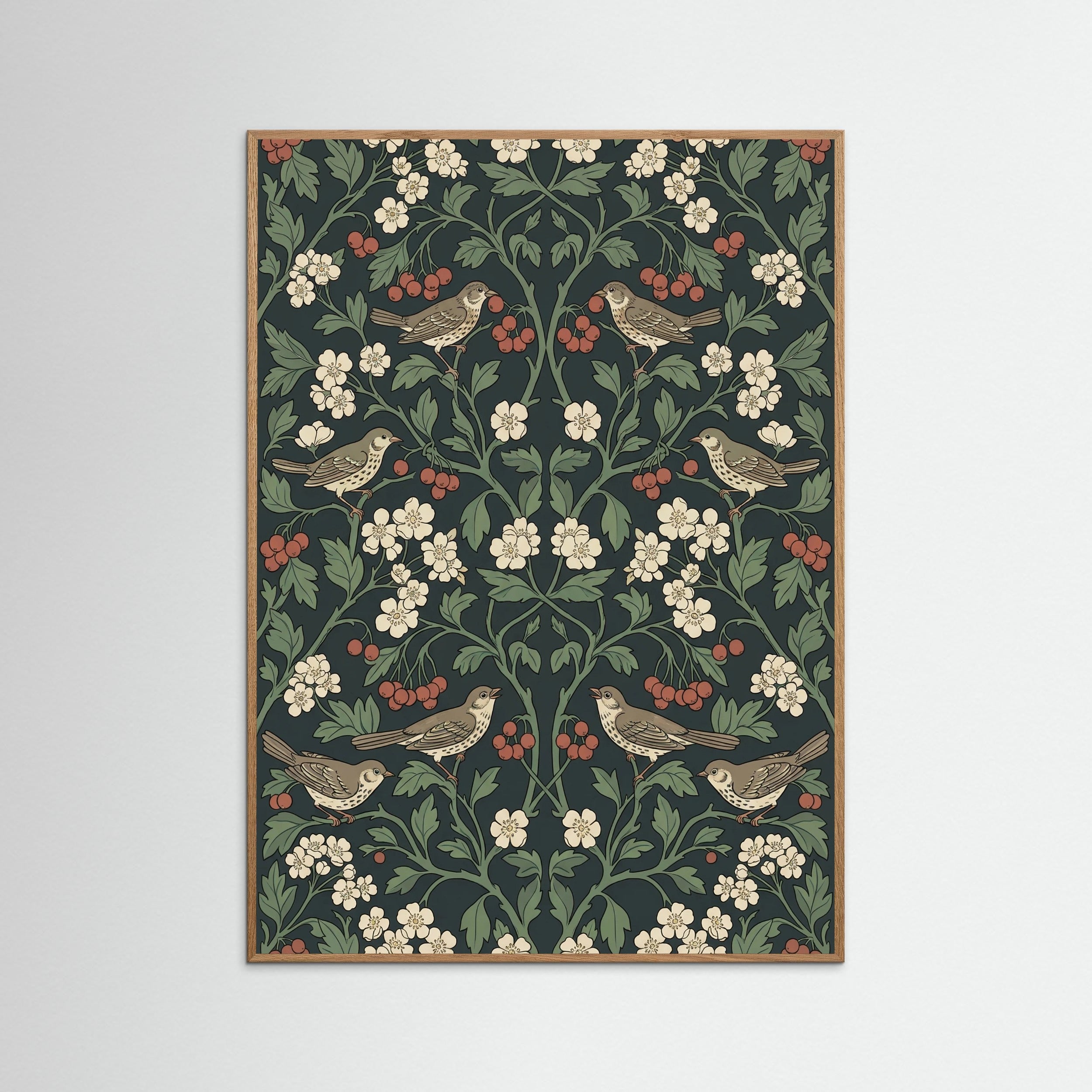 Oak Nature Ornate Botanical Tapestry