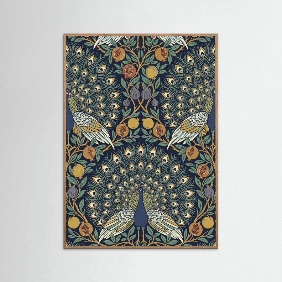 Ornate Botanical Tapestry