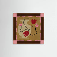 Oak Nature Out of Vase Blooms 4 Poster