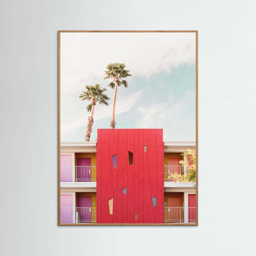 Poster Palm Springs Colors