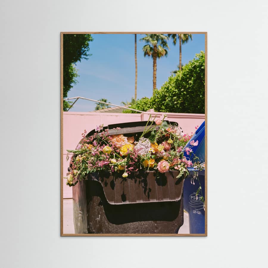 Palm Springs Curb Poster