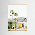 Palm Springs Yellow Door Poster – poster and art print