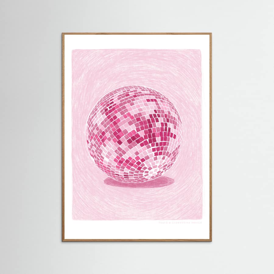 Póster Pandc Discoball Copy 2