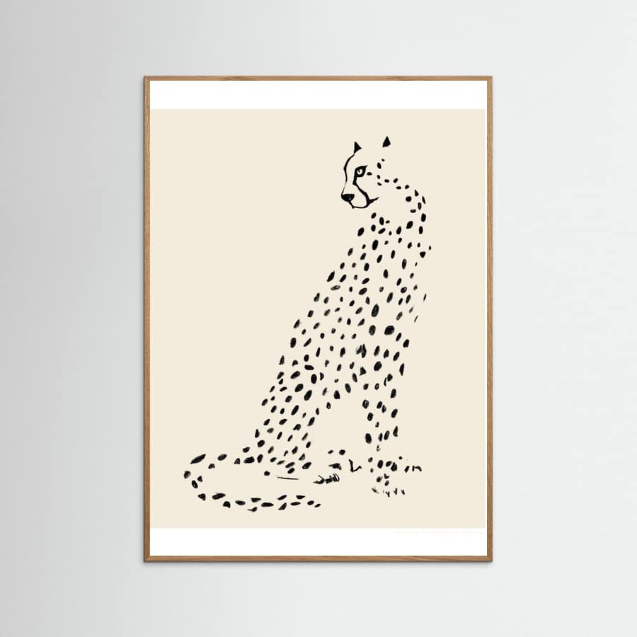 Pandc Leopard Poster